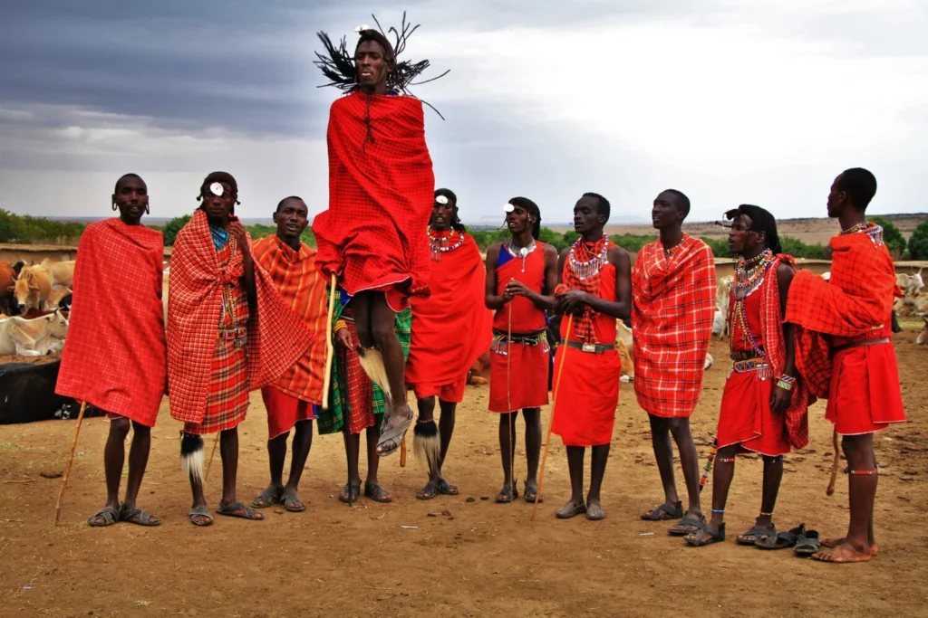 Masai men